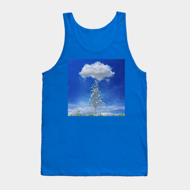 spring tree growing Tank Top by psychoshadow